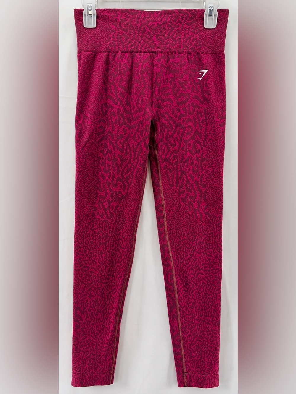 Gymshark Adapt Animal Print Seamless 7/8 Leggings Size Medium
